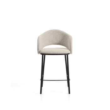 Maina-Hocker aus dickem Chenille