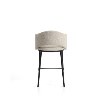 Maina-Hocker aus dickem Chenille