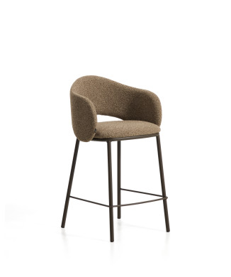 Maina-Hocker aus dickem Chenille