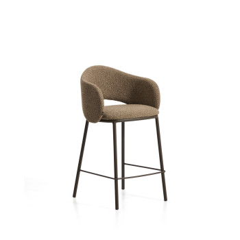 Maina-Hocker aus dickem Chenille