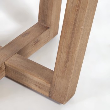 Shanelle runder weißer Terrazzotisch Ø 120 cm