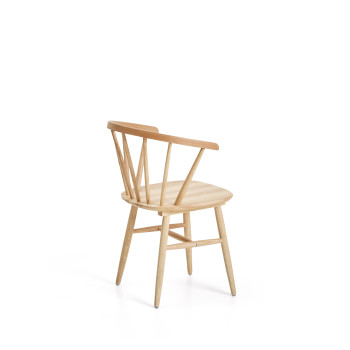 Silla Trise DM und Madera Maciza de Caucho mit Naturlack