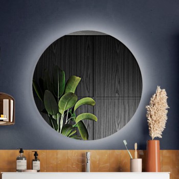 Hinterleuchteter Spiegel "STONE"