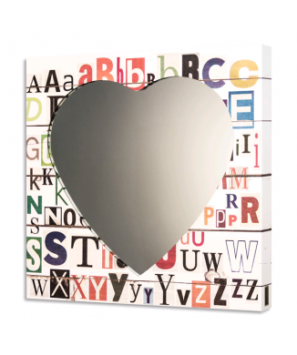 Spiegel ALPHABET GS4382 PINTDECOR