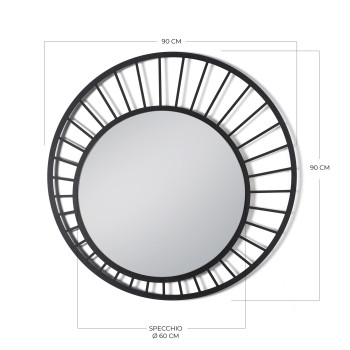 RAY Wandspiegel von Arts and Crafts