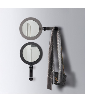 REFLEKTIERTER UND HÄNGENDER Wandspiegel Kunsthandwerk