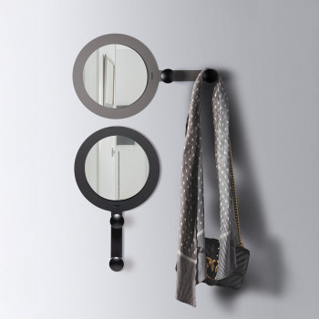 REFLEKTIERTER UND HÄNGENDER Wandspiegel Kunsthandwerk