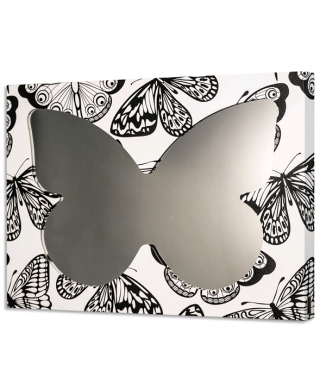Spiegel BLACK BUTTERFLIES GS4392 PINTDECOR