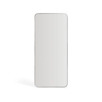 Marco Spiegel aus schwarzem Metall, 80 x 180 cm