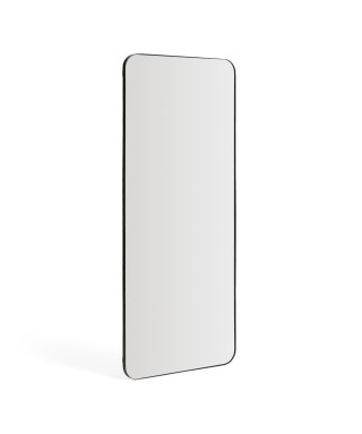 Marco Spiegel aus schwarzem Metall 80 x 180 cm