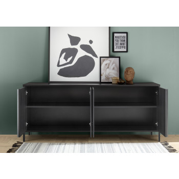 STEEL-4-türiges Sideboard