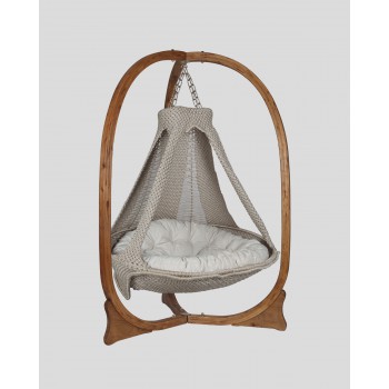 STRUKTUR IN LAMELLAREM HOLZ A2020 AMACA-NIDO ARMCHAIR-LA RETE