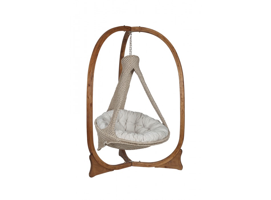 STRUKTUR IN LAMELLAREM HOLZ A2020 AMACA-NIDO ARMCHAIR-LA RETE