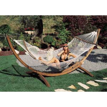 LAMELLARE HOLZSTÜTZE IN KASTEN MIT HÄNGEMATTE A1169 F6 HÄNGEMATTE-NIDO SESSEL-LA RETE