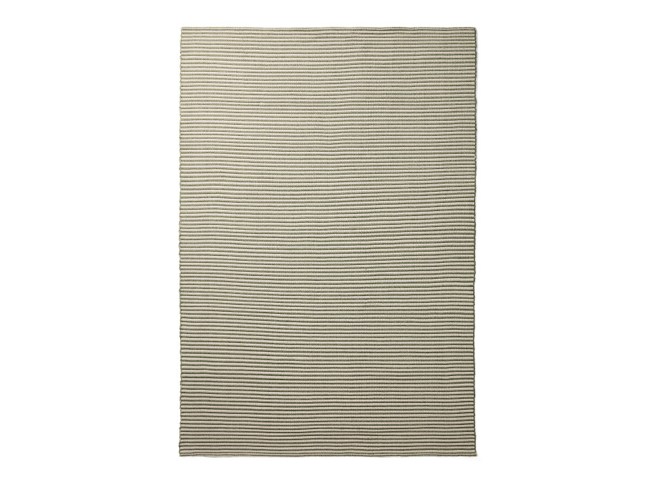 Ardelia-Teppich aus Kunstfasern, Grün und Beige, 200 x 300 cm