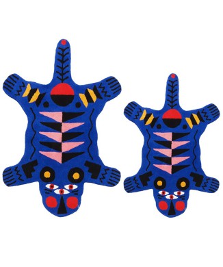 OGGIAN TEPPICH BLAUER PANTHER 42106PB QEEBOO