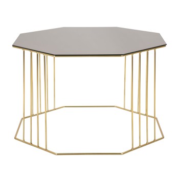 Achteckiger Couchtisch