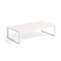 100% Outdoor-Couchtisch Comova Aluminium 114x60x30