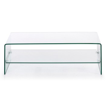 Burano Couchtisch 110 x 55 cm transparent