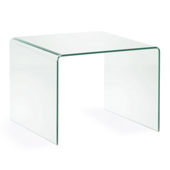 Burano Couchtisch 60 x 60 cm transparent