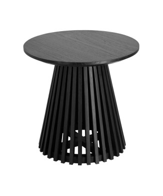 Tavolino  Jeanette Ø 50 cm nero