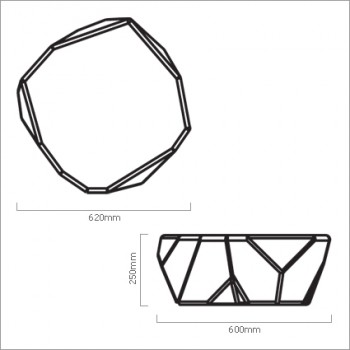 TISCH PIEDRAS MT154 MAGIS ICH AUCH