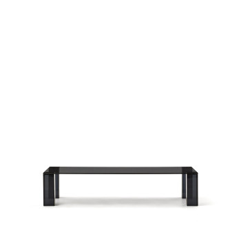 Couchtisch aus gehärtetem Glas Adularia