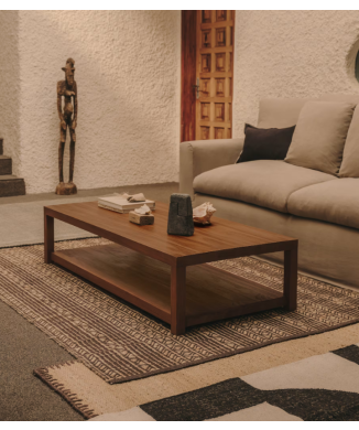 Sashi Massivholz Couchtisch THE SHAPE