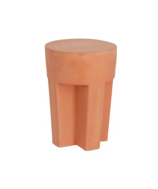 Vilena Terrakotta-Couchtisch Ø 33 cm