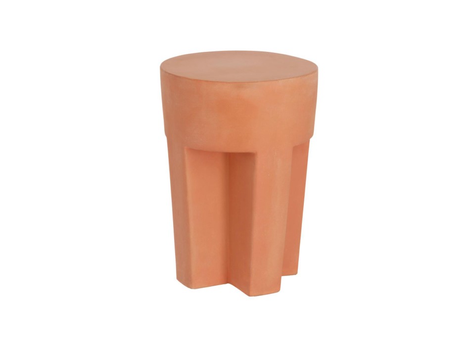 Vilena Terrakotta-Couchtisch Ø 33 cm