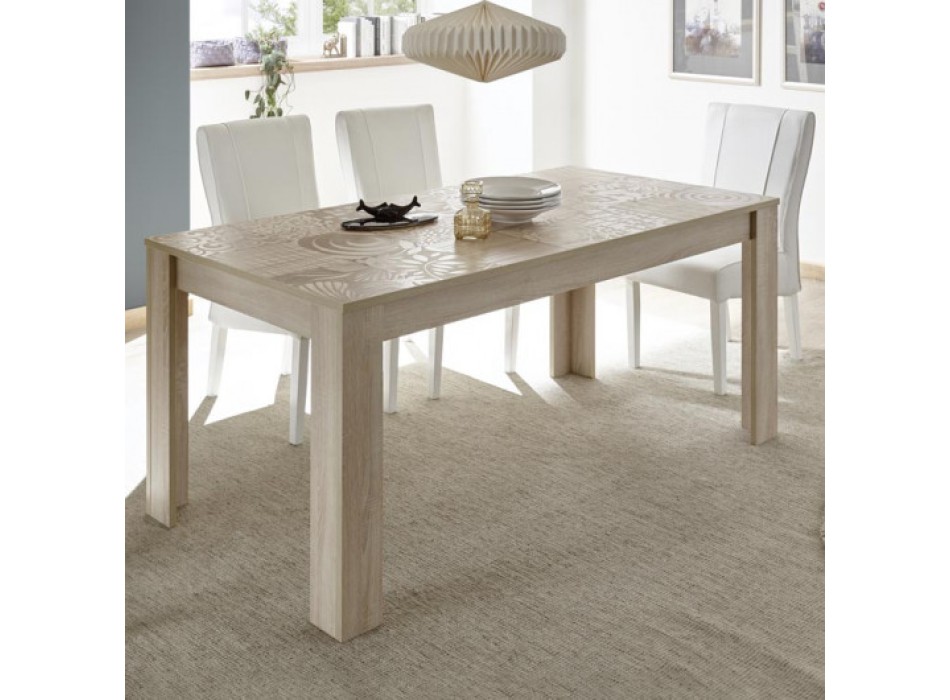 MIRO Eichentisch 137x90 cm + 48 cm