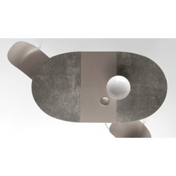 Giove 140 ausziehbarer Tisch von CONNUBIA