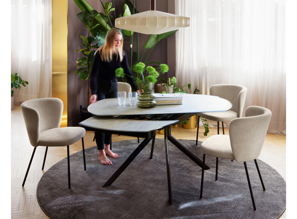 Giove 140 ausziehbarer Tisch von CONNUBIA