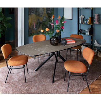 Giove 140 ausziehbarer Tisch von CONNUBIA