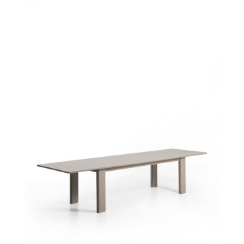 ausziehbarer Aluminiumtisch Livorno