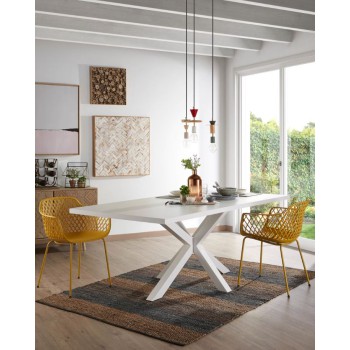 Argo Tisch 180 cm weiß 