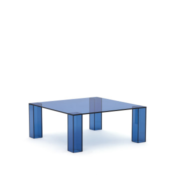 Adularia Beistelltisch aus gehärtetem Glas