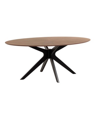 Naanim Tisch 180 x 110 cm, Walnuss-Finish