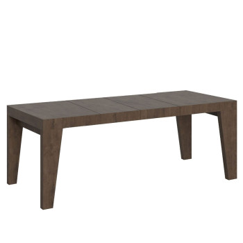 Naxy Premium Tisch D.90 - Ausziehbarer Tisch 180/284x90 cm Naxy Premium Esche weiß