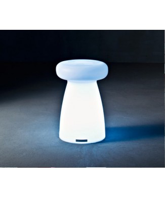 PORCINO-TISCH MIT SERRALUNGA-LICHT