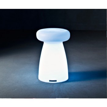 PORCINO-TISCH MIT SERRALUNGA-LICHT