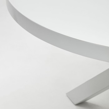 Ausziehbarer runder Tisch Vashti