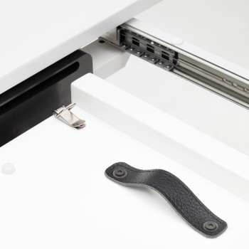 Ausziehbarer runder Tisch Vashti