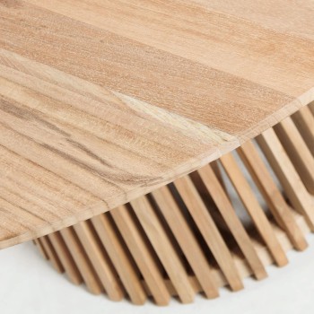 Runder Tisch Jeanette aus Massivholz