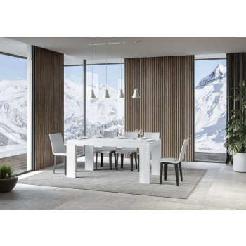 Roxell Table P.90 - Ausziehbarer Tisch 200/304x90 cm Roxell Weiße Esche