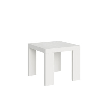 Roxell Table P.90 - Ausziehbarer Tisch 90/246x90 cm Roxell Weiße Esche
