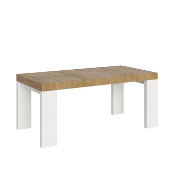 Roxell Tisch - Ausziehbarer Tisch 90x180/284 cm Roxell White Ash