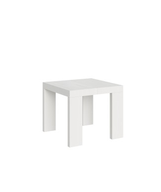 Roxell Tisch - Ausziehbarer Tisch 90x90/246 cm Roxell White Ash