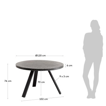 Shanelle-Tisch Ø 120 cm