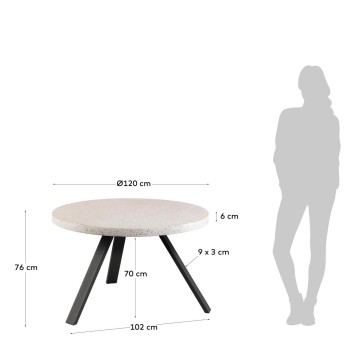 Shanelle-Tisch Ø 120 cm
